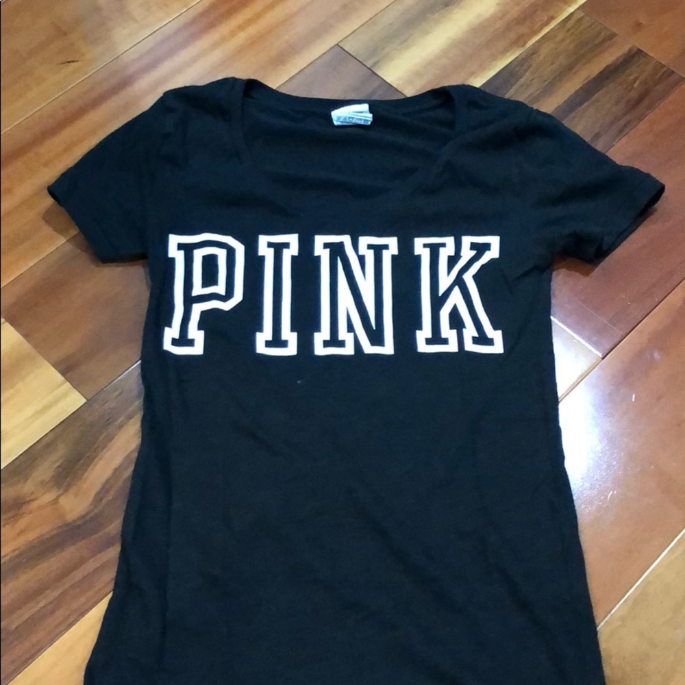 Black VS Pink T-shirt